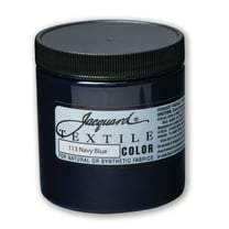 Jacquard Textile Color - Fabric Paint - (8 oz) - Navy