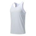 thumbnail image 5 of NOLDARES Men's Classic Sleeveless Baggy Tank Tops Gym Muscle Tee for Athletic Workout Casual Vacation(White,S), 5 of 7