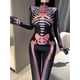 thumbnail image 2 of Sexy Role Play Costume Lingerie With Spiderweb Print, Zipper Closure, Open Crotch And Easy Pull Off Design, 2 of 4