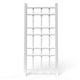 thumbnail image 1 of Dura-Trel Cottage 28 x 66 Inch PVC Vinyl Outdoor Garden Patio Trellis, White, 1 of 8