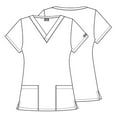 thumbnail image 5 of Dickies EDS Medical Scrubs Top for Women V-Neck DK704, XL, Speck-tacular Love, 5 of 7