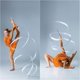 thumbnail image 5 of Cintas de baile ZHAOCHENG serpentinas 10 piezas varitas de cinta de gimnasia unisex 13 pies, 5 of 5
