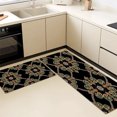 thumbnail image 6 of Kitchen Rugs Sets of 3 Non Slip Washable Kitchen Mats for Floor, Waterproof Kitchen Runner Rug, Floor Mat Carpet for Entryway, Laundry, Sink, Hallway, Bathroom, 6 of 10
