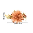 thumbnail image 3 of Antqov Curtain Tiebacks, Cute Flower Curtain Holdbacks No Drill Curtain Ties Decorative Curtain Clips for Living Room, Bedroom, Office, Home Supplies, 3 of 6