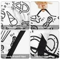 thumbnail image 6 of Black White Baseball Snacks Pattern Toddler Nap Mats for Kids Preschool,Sleeping Mat Bag or Kids,Toddler Sleeping Bag,Toddler Nap Mat or Daycare, 6 of 6