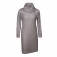 thumbnail image 1 of Vestido George para Mujer, Cuello Princesa Manga Larga Aluminio Talla M, 1 of 2