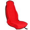 thumbnail image 1 of Protector de asiento de coche LoyaGour para asientos delanteros rojo, 1 of 7