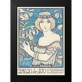 thumbnail image 2 of Berthon, Paul 18x24 Black Modern Framed Museum Art Print Titled - Salon des Cent, 2 of 5