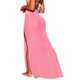 thumbnail image 3 of TRKIYQC Mujer Verano Playa Sobrefalda, Mujer Color Sólido Perspectiva Cintura Alta Lado Split Busto Falda Bikini Cover-Up Falda TRKIYQC perder, 3 of 9