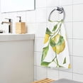 thumbnail image 5 of Lemon and Leaves Cotton Face Towels Absorbent Hand Towel Soft Bathroom Towel for Kitchen Hotel Decoration, 5 of 7