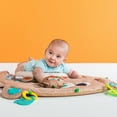 Bright Starts Tummy Time Prop & Play Activity Mat Teddy Bear