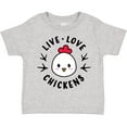 thumbnail image 3 of Inktastic Live Love Chickens Boys or Girls Toddler T-Shirt, 3 of 5