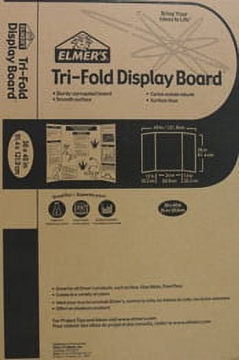 Elmer's® Tri-Fold Foam Display Board - White, 36 x 48 in - Kroger