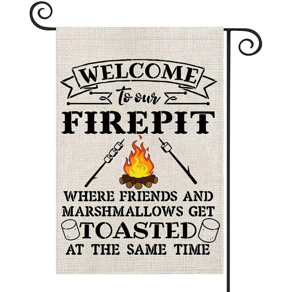 Funny rv flag Camping Flag Camper Gift Campsite Sign Garden Flag RV Campsite Gift Happy Campers housewarming gift new home gift motorhome gift camper flag