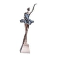 thumbnail image 1 of Colección de figuras de bailarina de resina, elegante y original recuerdo artístico. D, 1 of 9