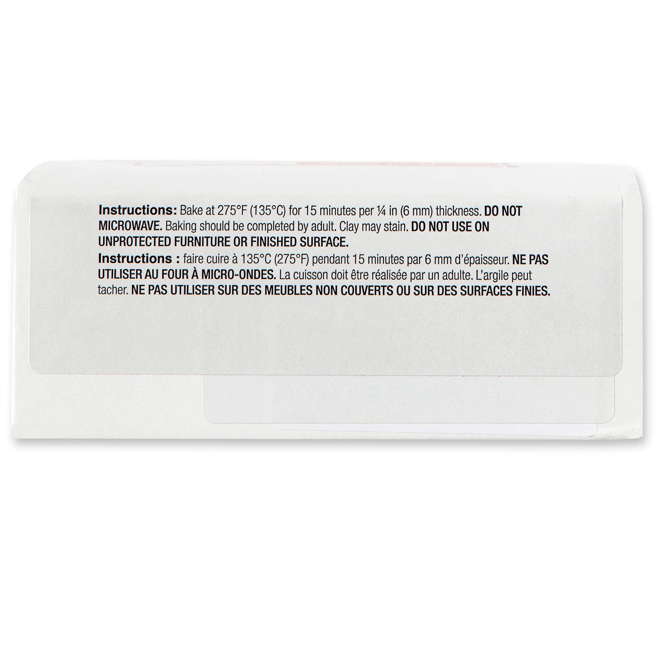 Craft Smart Oven-Bake Polymer Clay, White, 3 lbs photo 6
