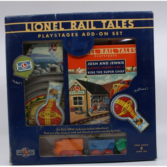 Lionel 023922119636 Rail Tales Josh & Jennie Ride the Super Cheifs Trains Vol. 2