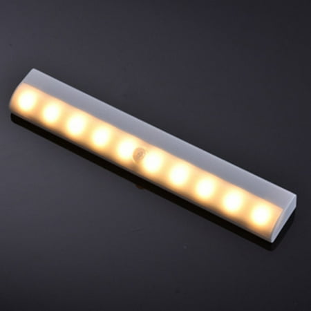 

Motion Sensor Wardrobe Light Closet Lights LED Auto On/Off Sensing Night Lights Portable Cordless Light Bar for Cabinet Wardrobe Stairs New