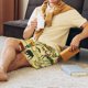 thumbnail image 5 of Fotbe Ethnic African Pantalones Cortos de Pijama para Hombre, Ropa de Dormir, Pantalones de Pijama Cortos para Hombre-Medium, 5 of 6