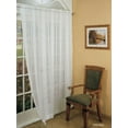 thumbnail image 4 of Cozy and Elegance - Crushed Jacquard Voile Window Curtain Panel 60x84" 1 Piece White or Blush Pink, 4 of 5