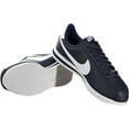 thumbnail image 3 of Nike 819719 Men's Cortez Basic Leather Classic Sneakers (9 D(M) US Men, Navy White), 3 of 7