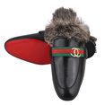 thumbnail image 2 of LIBERTYZENO Mens Premium Slip On Comfortable Faux Fur Loafers Shoes, 2 of 7