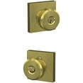 thumbnail image 6 of SCHLAGE F51A BWE 622 COL Bowery Knob with Collins Trim Keyed Entry Lock Matte Black, 6 of 7