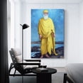 thumbnail image 3 of Póster de Guru Nanak Dev Ji, obras de arte impresas, foto, arte, pintura, lienzo, póster decorativo para el hogar, dormitorio, decoración moderna, carteles, regalos, 16 x 24 pulgadas (40 x 60 cm), 3 of 6
