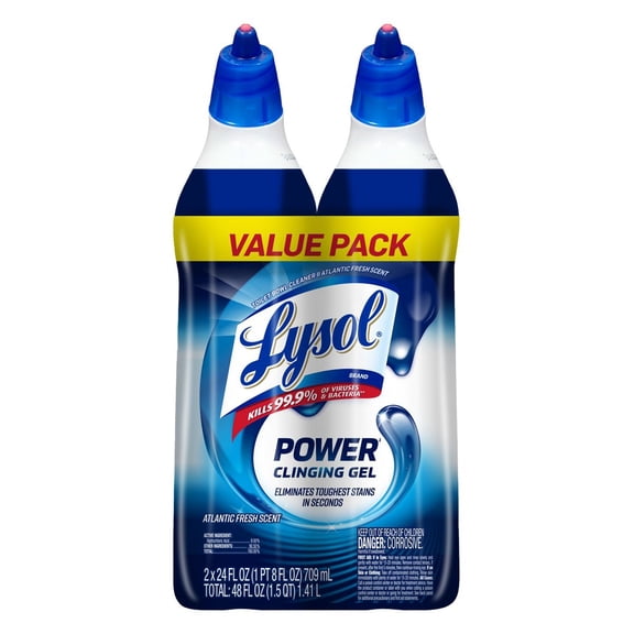 Power Unscented Clinging Gel Toilet Bowl Cleaner
