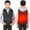 25Black, variant on Hicidod Winter Heated Vest for Kids Windproof Lightweight Sleeveless Puffer Jacket Usb Rechargeable Heating Warm Waistcoat