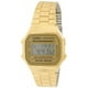 thumbnail image 2 of Casio A168WG-9 Reloj cronógrafo con iluminador de banda metálica dorada vintage para hombr Casio Casio, 2 of 2