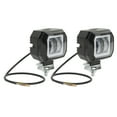 thumbnail image 1 of Barra de luz LED cuadrada de 20 W y 6500 K, foco DRL tipo Ojos de Ángel, luces antiniebla de posicionamiento lateral para camiones, todoterrenos, SUV, ATV, apertura amarilla, 1 of 15
