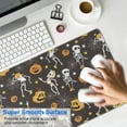 thumbnail image 4 of Long Mouse Pads for Desk,Dancing Skeletons Halloween Pattern Desk Mats on Top Of Desks, Desk Mouse Pad Extra Large with 3mm Non-Slip Base and Stitched Edge for Gaming,Office,Work,Home 31.5"x11.8", 4 of 6