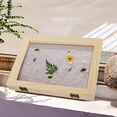 thumbnail image 1 of UPOUART Wood Paper Frame Paper Craft Frame Khaki 1Pack Educational Tool Family Time, 1 of 7