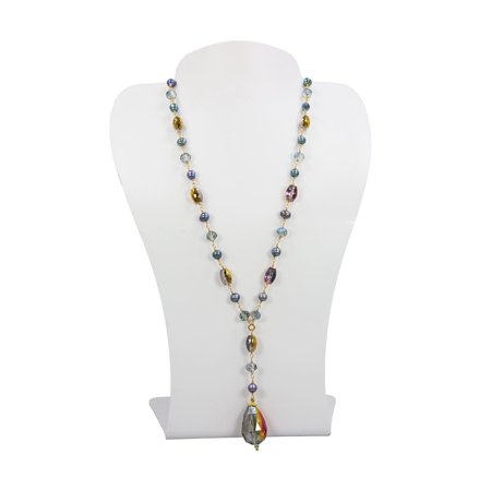 MGR! My Gems Rock Twilight Golden Crystals Necklace, 1 Piece