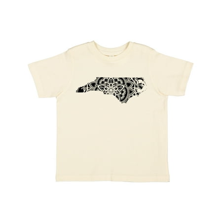 

Inktastic North Carolina Silhouette Mandala Gift Toddler Boy or Toddler Girl T-Shirt