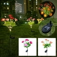 thumbnail image 1 of Fiudx Lámpara Solar de Nieve, Iluminación Floral para Jardín, Luces Led de Bajo Consumo, Decoración Exterior Resistente a La Intemperie, Iluminación Nocturna Automática, Batería Recargable, Diseño de, 1 of 1