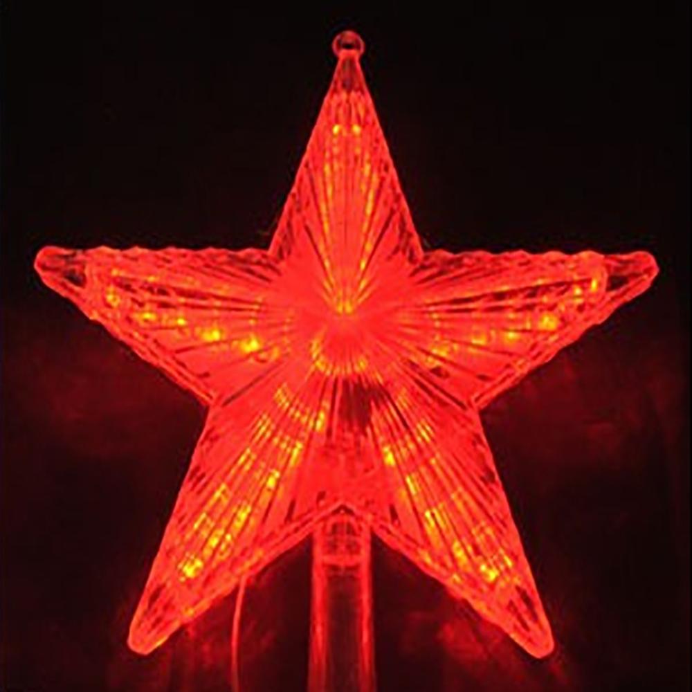 8.66" LED Light Up Christmas Tree Topper Star for Xmas Decoration ...