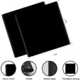thumbnail image 4 of shiyou-Black Magnetic Picture Frame 4X4 for Refrigerator,12 pack,Square Photo Magnets Sleeves, 4 of 4