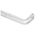 thumbnail image 2 of Barra de cortina Kenney esmaltada blanca, 122-218 cm, acero grueso, 2 of 2