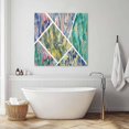thumbnail image 3 of Contemporary Geometric Wall Art Painting on Canvas, Modern Marble Abstract Art Canvas Art Home Prints Wall Art Framed Modern Artwork for Living Room Bedroom Wall Decor 16x16in, 3 of 9