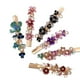 thumbnail image 1 of 6 piezas de pasadores decorativos con flores de strass para cabello fino, accesorios para mujer, 1 of 4