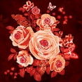 thumbnail image 1 of Diamond Drill Rose Butterfly 5D Pintura DIY Arte parcial en forma especial (YXC407) Hugtrwg Para estrenar, 1 of 9