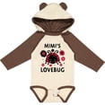 thumbnail image 3 of Inktastic Valentine's Day Mimi's Lovebug Boys or Girls Long Sleeve Baby Bodysuit, 3 of 5