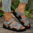 thumbnail image 1 of WILLBEST Sandalias Casuales Para Mujer, Cómodas, Informales, Para Caminar En La Playa, Transpirables, Con Punta Abierta Y Tacón De Cuña Para Uso Diario, Primavera, Verano Y Otoño., 1 of 5