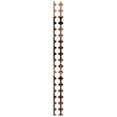 thumbnail image 3 of Ekena Millwork 94"H x 1/8"T Pandora Adjustable Acrylic Decorative Slat Wall Panel Kit, Bronze Mirror (contains 16 Slats + 1 Straight Edge Starter Slat), 3 of 11