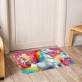 thumbnail image 6 of Unicorn Polyester Non-Slip Indoor Carpet Kitchen Mat - Machine Washable Door Rug Chair Mat, 6 of 6