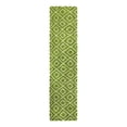 thumbnail image 3 of Unique Loom Trellis Shag Collection Area Rug - Ruth (2' 7" x 12' Runner Green/Ivory), 3 of 11