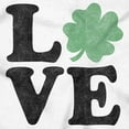 thumbnail image 2 of St Patrick's Day Shamrock Love Women's Plus Size Graphic Tee Brisco Brands 2X, 2 of 3