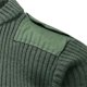 thumbnail image 2 of Suéter de punto para hombre, tallas M-3XL, de lana, vintage, verde, con cuello redondo, para invierno, 2 of 6